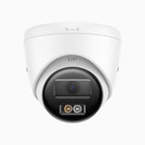 C500X - 3K Dual Light Outdoor PoE Security Camera, Color & IR Night Vision, 3072*1728 Resolution, Human & Vehicle Detection, Two-Way Audio, Flashing Alarm & Audio Alarm, IP67