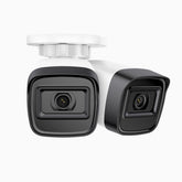 C300 - 2PCS 2K 3MP Outdoor PoE Security IP Camera, EXIR 2.0 Night Vision, Motion Detection, H.265+, IP67 Waterproof