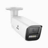 CZ804 - 4K 4X Optical Zoom PoE Outdoor Security Camera, 2.8 - 12 MM Motorized Varifocal Lens, Smart Dual Light Night Vision, Motion Detection 2.0, Built-in Microphone, Upgraded Version