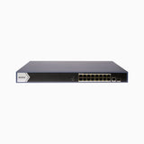 16-Port 1000Mbps Gigabit PoE+ Switch (230W Total Power) – 30W Max per Port, 36Gbps Switching Capacity, 6KV Surge Protection, Layer 2 Unmanaged Network Switch for IP Cameras