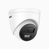 C500P - 3K Dual Light Outdoor PoE Security Camera, Color & IR Night Vision, 3072*1728 Resolution, f/1.6 Aperture (0.005 Lux), Human & Vehicle Detection, Built-in Microphone, IP67