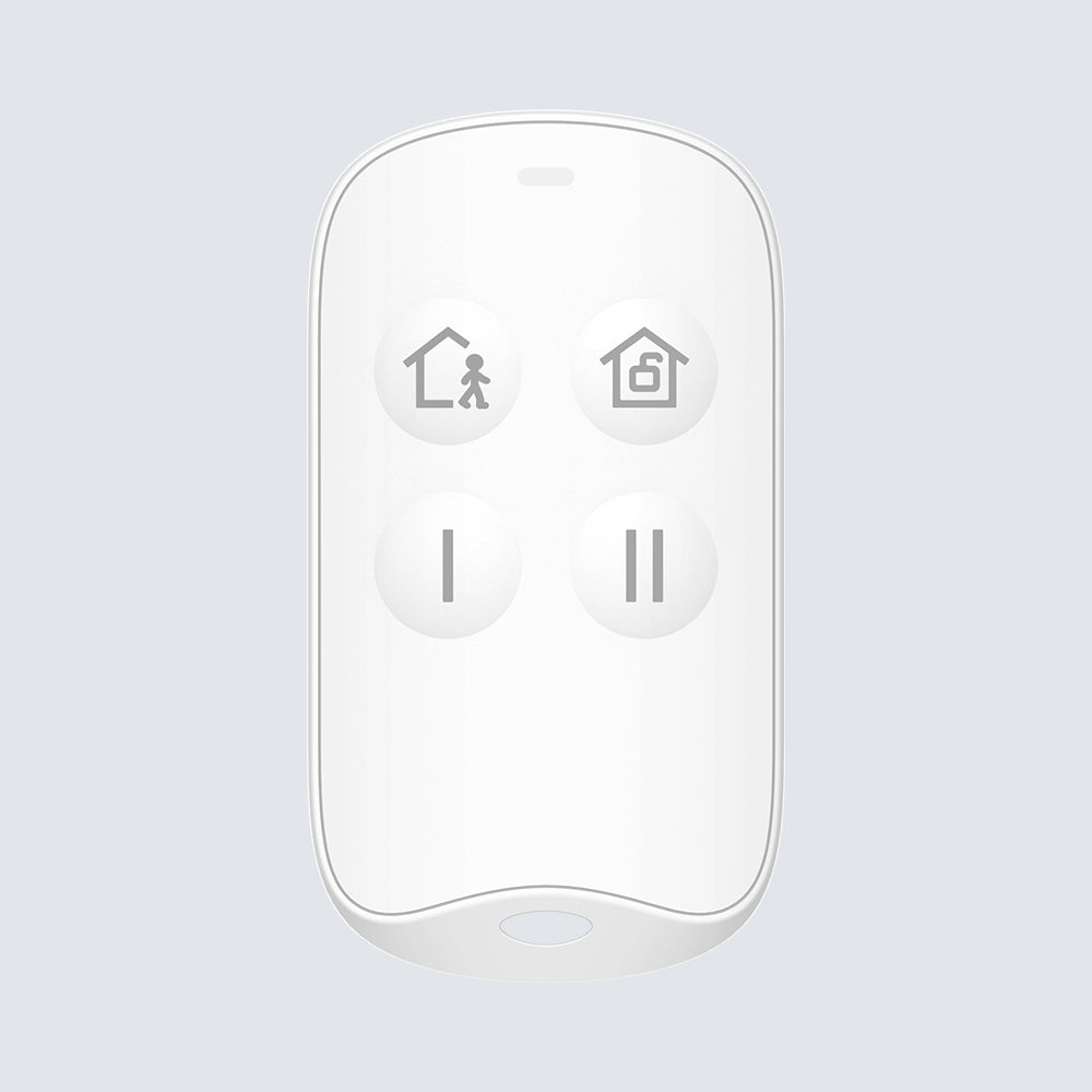 All-in-One Wireless Alarm System, Smart Home Security Kit with PIR Camera Detector, Keypad, Magnetic Contact, Control Panel, Indoor Sounder, Remote Keyfob, LAN Module