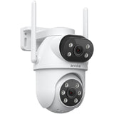 ANNKE 4MP Dual Lens Security Camera, PTZ Outdoor Camera Wireless, 360° View, No Blind Spots, Human Detection, Auto Tracking, App/Email Alerts, 24/7 Recording, Color Night Vision, 2.4/5GHz WiFi, Plug-in