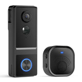 Wireless Video Doorbell, 1080P HD, No Monthly Fee, Triple Motion Detection, 180-Day Battery Life, Night Vision, 2-Way Audio, IP66 Weatherproof, Works with Alexa & Google Home