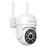 ANNKE 3K Wireless Security Camera Outdoor, 360° Pan/Tilt, 2.4/5GHz WiFi | Dual-Band WiFi, Color Night Vision, Motion Tracking, Siren, Two-Way Audio, 24/7 Recording, IP66 Weatherproof, Plug-In Power