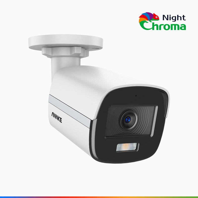 NightChroma<sup>TM</sup> NCA500 - Updated Version, 3K Acme Color Night Vision Security TVI Camera, 2960 × 1665 Resolution, f/1.0 Aperture (0.001 Lux), Built-in Microphone, IP67
