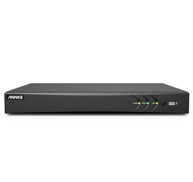 Certified Refurbished, 5MP 32 Channel Hybrid 5-in-1 CCTV Digital Video Recorder, Human & Vehicle Detection, H.265+, Dual Hard Drive Slots, with 4 TB HDD, Up to 10 TB Capacity for Each Disk