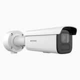 SLPR400 - 4MP ANPR IR Varifocal Bullet Network Camera, License Plate Recognition, Motion Detection 2.0, H.265+, IK10 Vandal-Resistant & IP67, All-Metal Housing