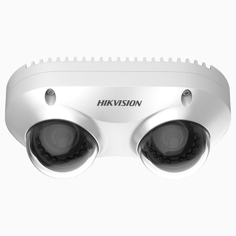 Panoramic Dual-Directional PoE Security Camera, 3840 × 2160 @ 24fps, IR Night Vision, IP67 & IK10