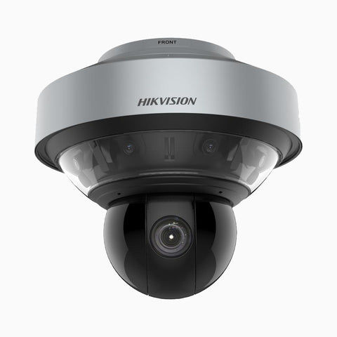 180° Stitched PTZ PoE Security Camera, 4096 × 1800 @30 fps, 40X Optical Zoom, IR Night Vision