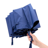 Large Automatic Folding Umbrella for Rain and Sun, Windproof Travel Umbrella with UV Protection, Auto Open Close, Compact for Men and Women