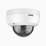 C500D - 3K Outdoor PoE Security IP Dome Camera, EXIR 2.0 Night Vision, Built-in Microphone, SD Card Slot, IP67 Waterproof, RTSP Supported, Works with Alexa