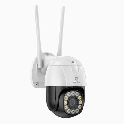 WZ505 - 5MP 5X Optical Zoom PTZ WiFi Security Camera, 350° Pan & 90° Tilt, Color Night Vision, Two-Way Audio, Cloud & Max. 128 GB Local Storage, Works with Alexa