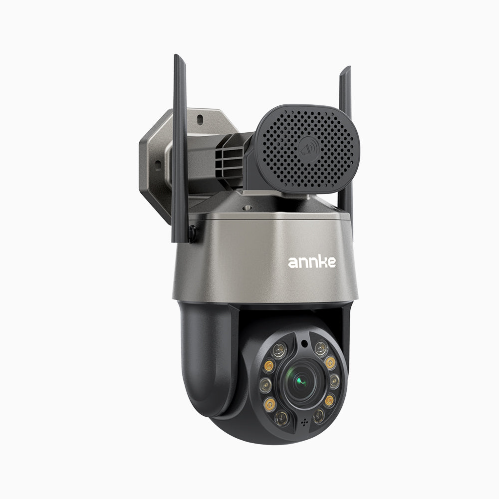 ANNKE CPT500 3K 5MP PoE IP Security Camera - PTZ, Two-Way Audio, Auto Tracking, Full Color Night