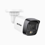 C500 - 3K Outdoor Dual Light PoE Security IP Camera, Color & IR Night Vision, 3072 × 1728 @ 20fps, Smart Human & Vehicle Detection, Built-in Microphone, IP67 - Bullet