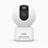 Crater Pro - 4MP Dual-Band WiFi Indoor Camera, 2.4 Ghz/5 Ghz, 350° Pan & 60° Tilt, Human & Sound Detection, Smart Tracking, Two-Way Audio, Cloud & Max. 128 GB Local Storage, Works with Alexa (Available in UK and Europe only)