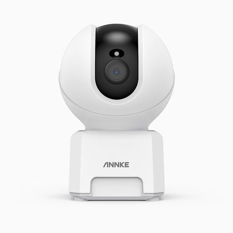 Crater Pro - 4MP Dual-Band WiFi Indoor Camera, 2.4 Ghz/5 Ghz, 350° Pan & 60° Tilt, Human & Sound Detection, Smart Tracking, Two-Way Audio, Cloud & Max. 128 GB Local Storage, Works with Alexa