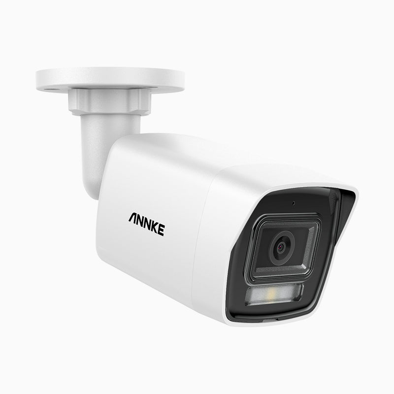 C800 - 4K Outdoor PoE IP Security Camera, Human & Vehicle Detection, Color & IR Night Vision, Built-in Microphone & SD Card Slot, RTSP Supported