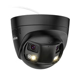 ANNKE 8MP PoE Security Camera Outdoor with Dual-Lens 180° Filed of View | 4K IP Surveillance Cam, Support Color Night Vision, AI Person/Vehicle Detection, Two-Way Talk, Built-in SD Card Slot, FCD800