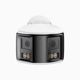 FCD600 - 6MP UHD Dual-Lens Outdoor PoE Security Camera, 180° Panoramic View, Smart Dual Light Night Vision, Two-Way Audio, Active Siren & Alarm, Human & Vehicle Detection, IP67 - Bullet