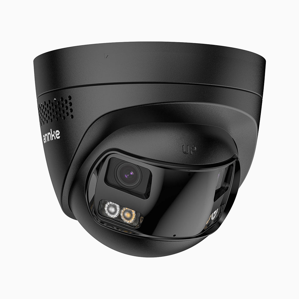 あんにゃ様　カメラ ANNKE FCD800 8MP Dual-Lens Outdoor PoE 180° Panoramic Security