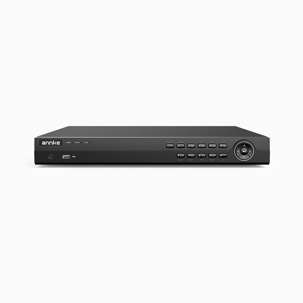 NRP812 12MP 8CH H.265+ PoE NVR with 12MP Decoding Capability, Dual