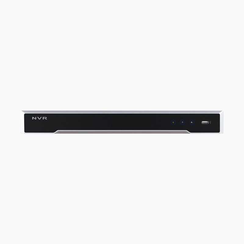 4K 8 Channel Non-PoE NVR, Up to 32MP Resolution, Up to 4CH @ 4K Decoding, USB 3.0 Interface, Supports Thermal/Fisheye/People Counting/Heatmap/ANPR Camera, Max. 20 TB  HDD Storage