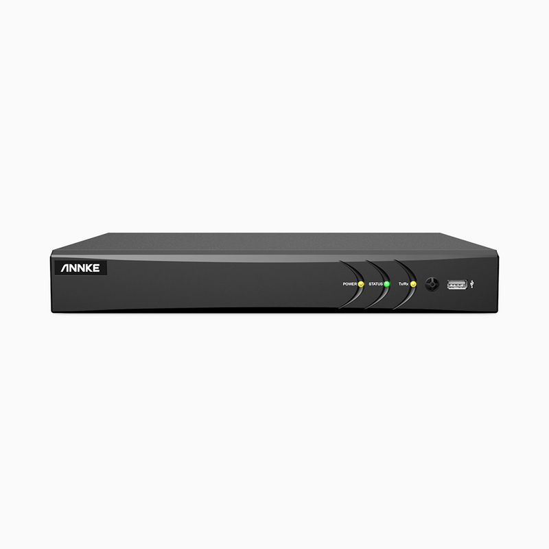 4K 8 Channel Hybrid 5-in-1 Digital Video Recorder, H.265+, Supports up to 8 BNC Cameras & 2 IP Cameras