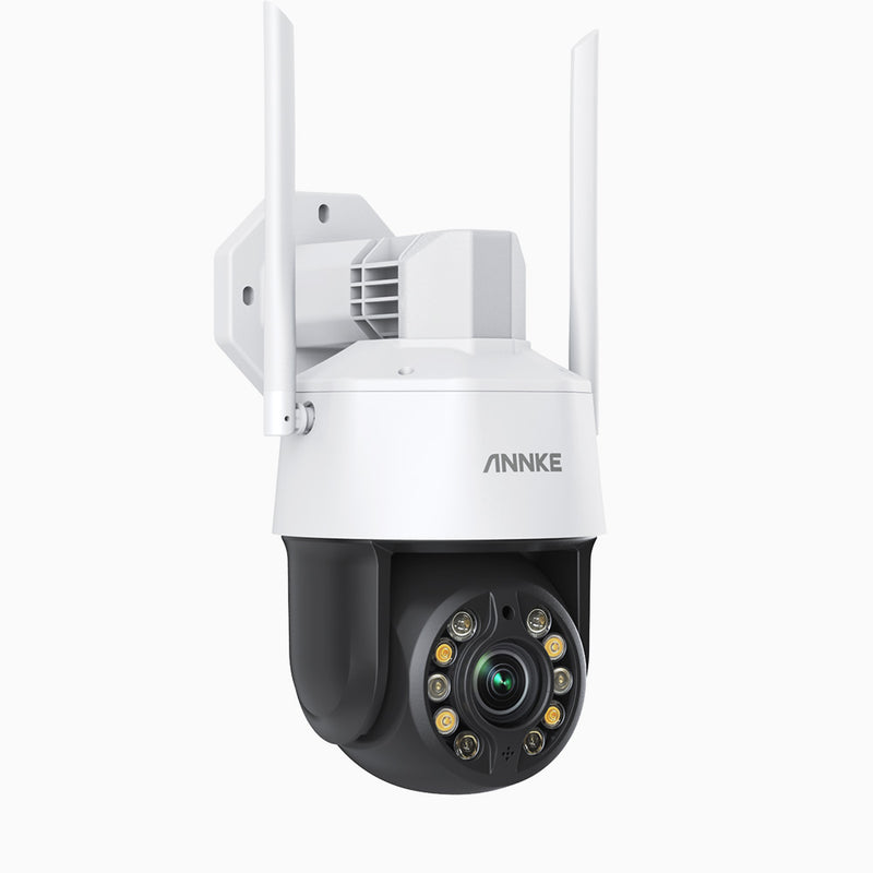 WZ500 - 5MP PTZ WiFi Security Camera, 20X Optical Zoom, Two-Way Audio, 328 ft Infrared Night Vision, AI Human Detection & Auto Tracking