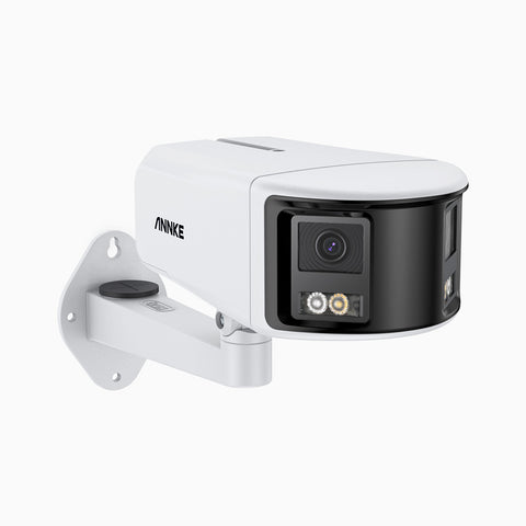 Caméra Surveillance Extérieure PTZ Double Objectif 6MP 4G + Carte SD