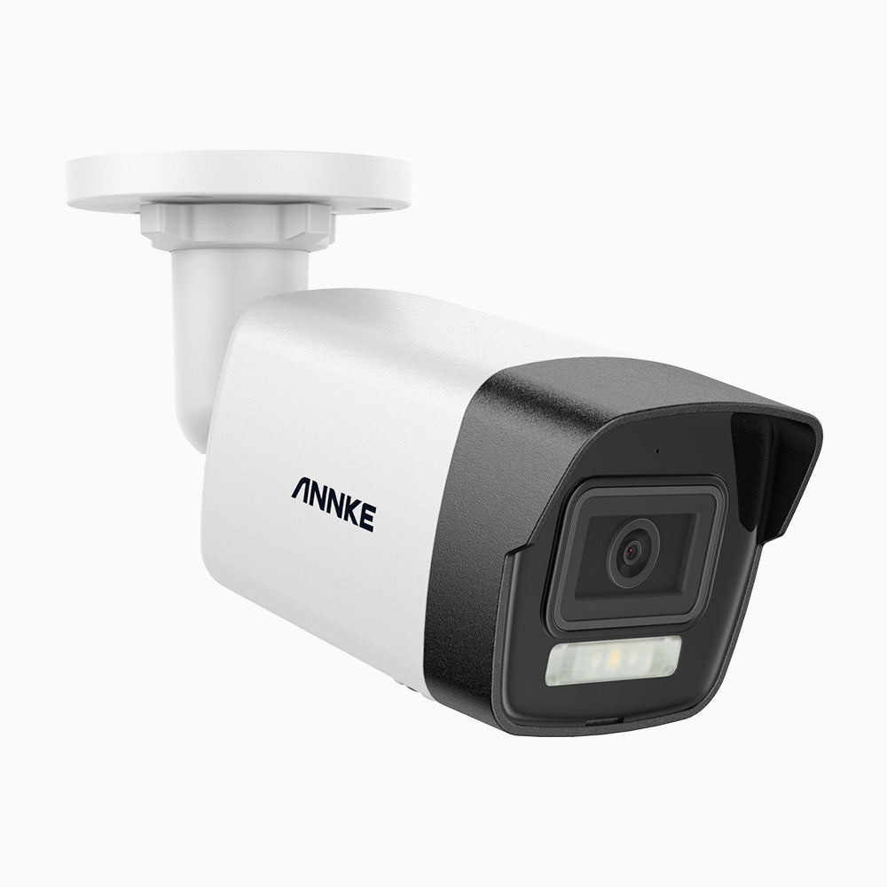 AC500 3K Dual Light Outdoor PoE Security Camera Color IR Night Vision 3072 1728 Resolution f 1.6 Aperture 0.005 Lux Human Vehicle