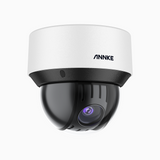 CZ425X - 4MP 25X Optical Zoom Outdoor PoE PTZ Speed Dome Camera, IK10 Vandal-Resistant, 4.8-120 mm Lens, Intelligent Behavior Analysis, 164 ft Color Night Vision, Support External Sirens