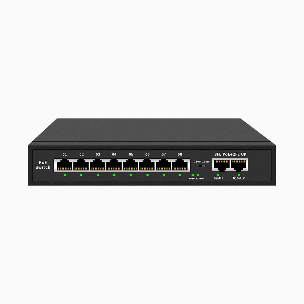 8-Port Gigabit Ethernet PoE+ Switch